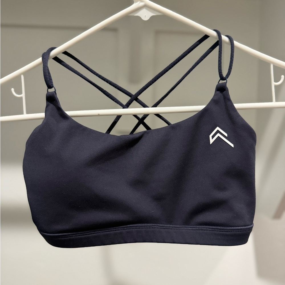 Oner Active Navy Strappy Sports Bra